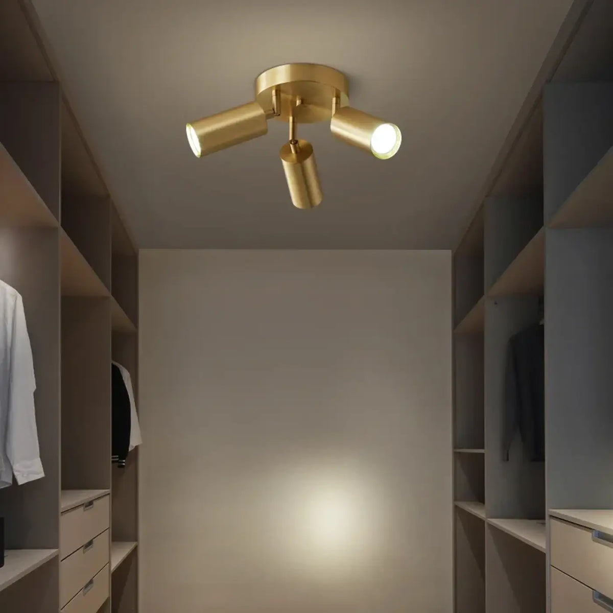 Plafonnier Chic à Spots Dorés – Vimelle