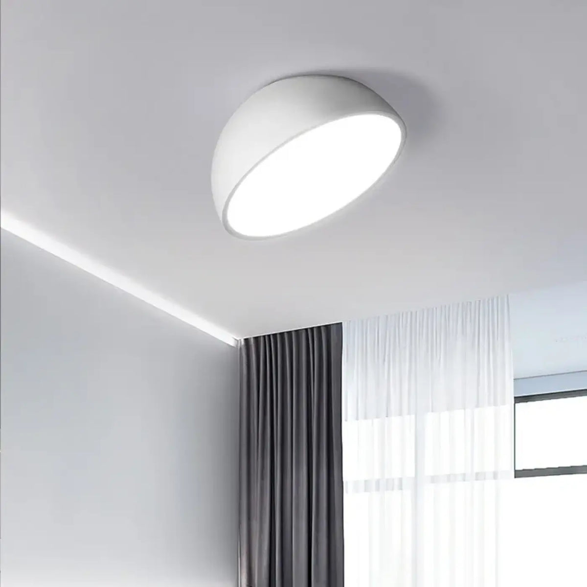 Plafonnier LED Demi-Sphère – Dilan