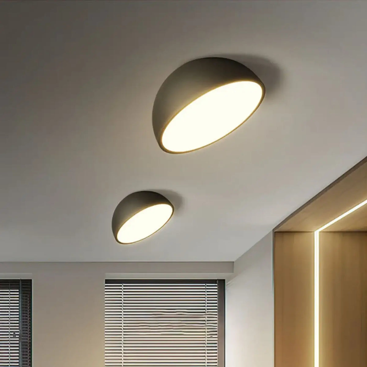 Plafonnier LED Demi-Sphère – Dilan