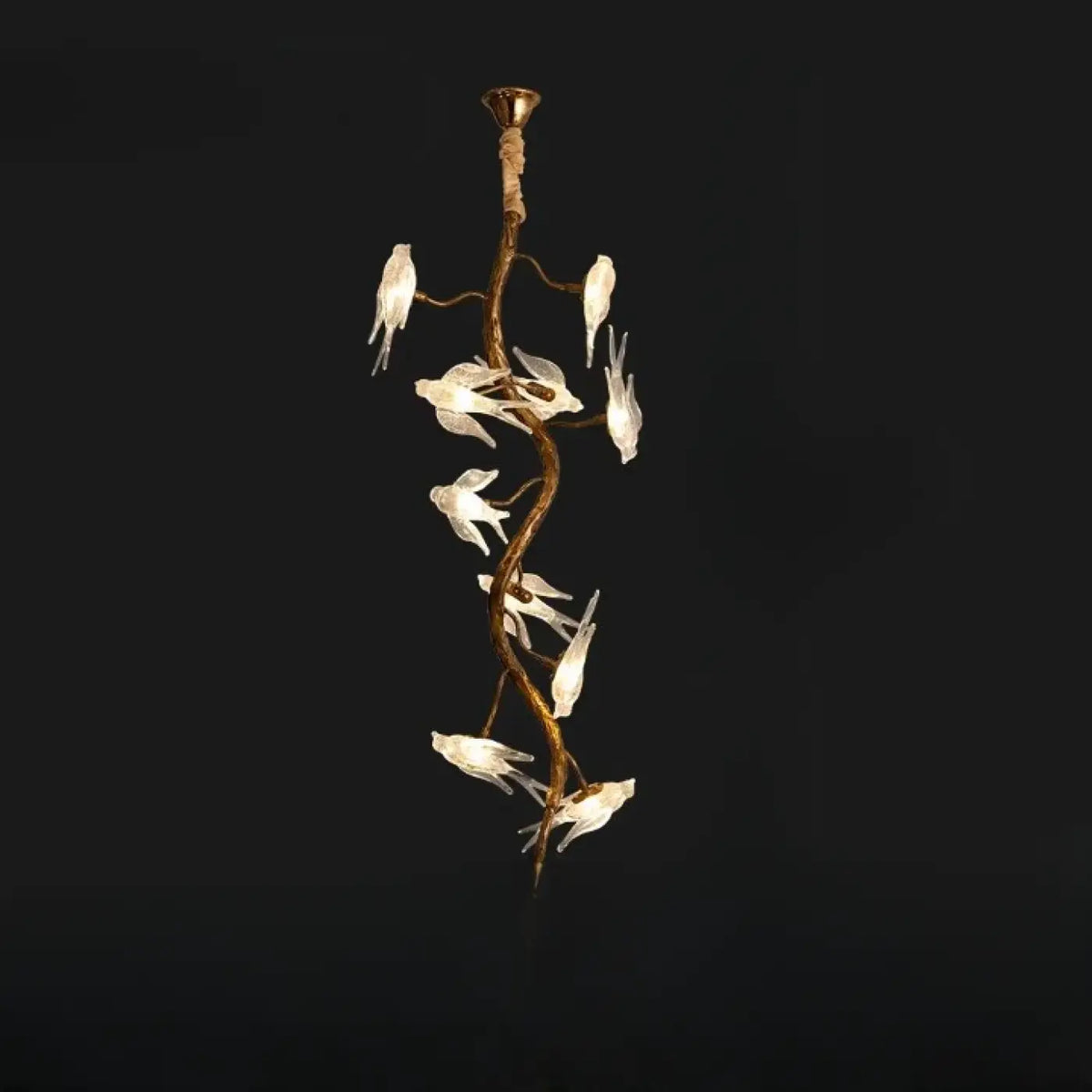 Suspension Branche et Oiseaux – Grorio