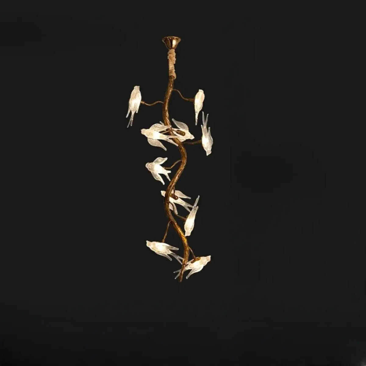 Suspension Branche et Oiseaux – Grorio