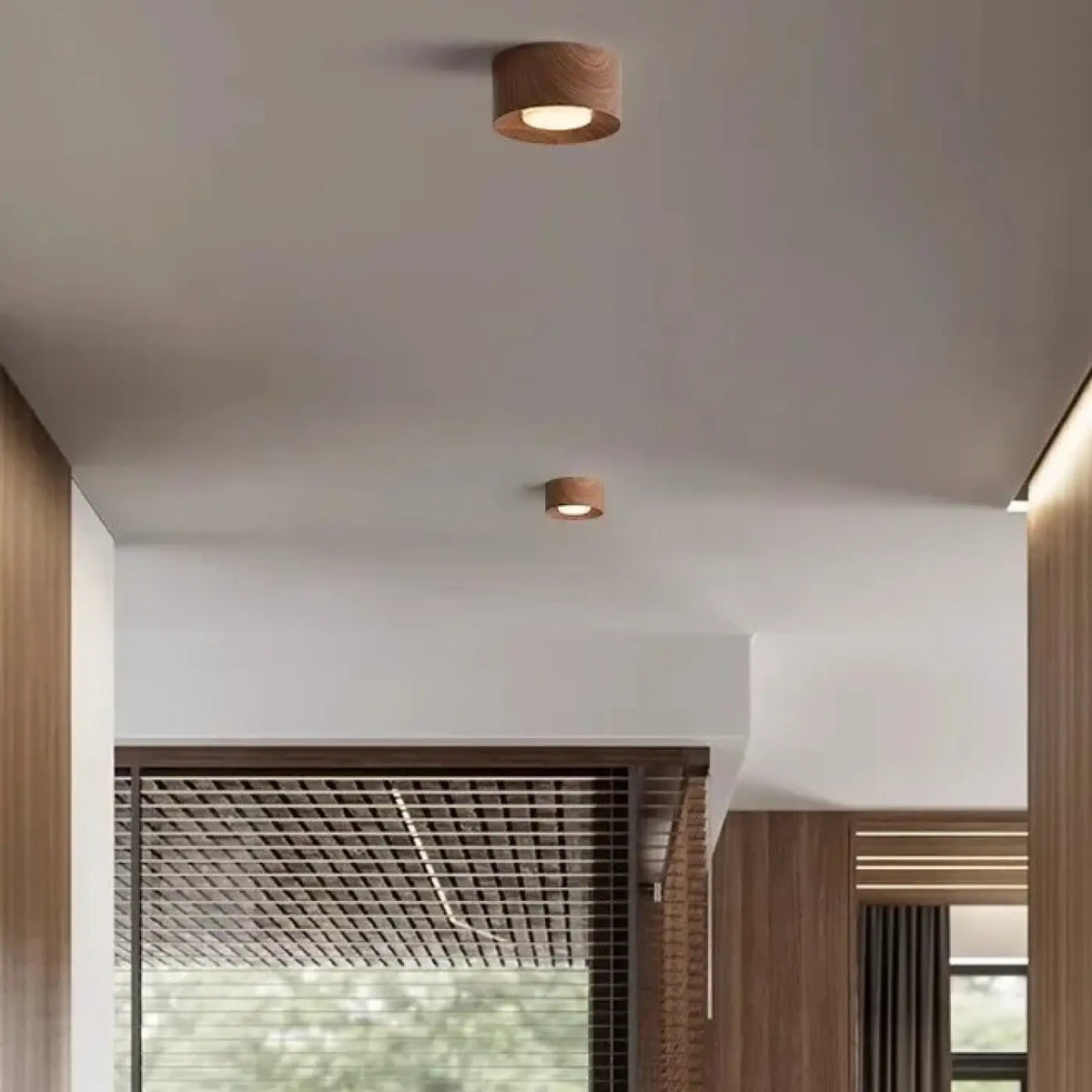 Plafonnier LED Trois Spots Compact – Zémane