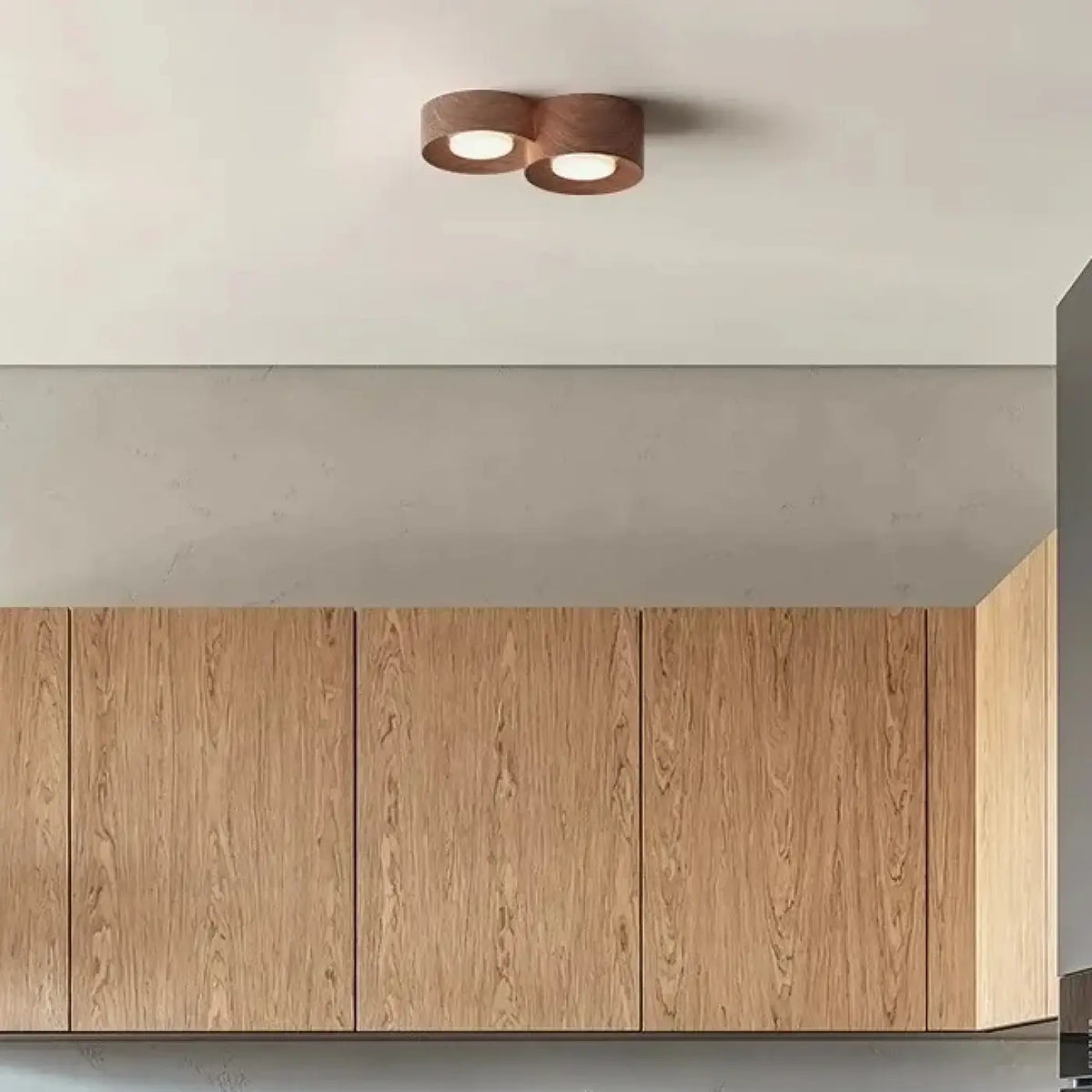 Plafonnier LED Trois Spots Compact – Zémane