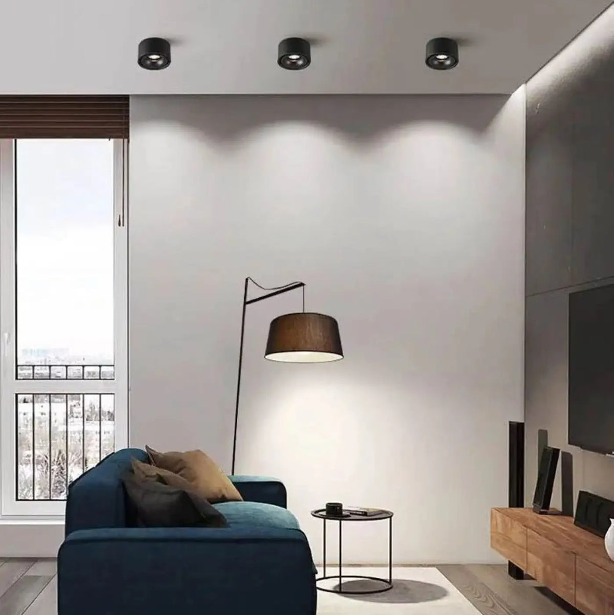 Plafonnier Encastrable à Touches Dorées – Sario