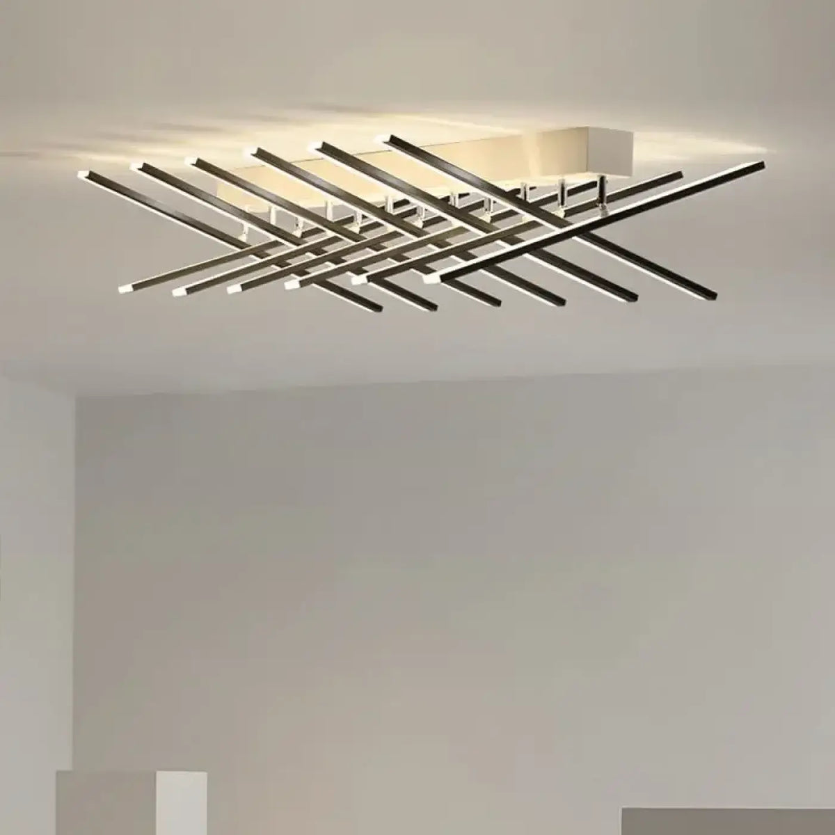 Plafonnier LED à Tiges Croisées – Vomette