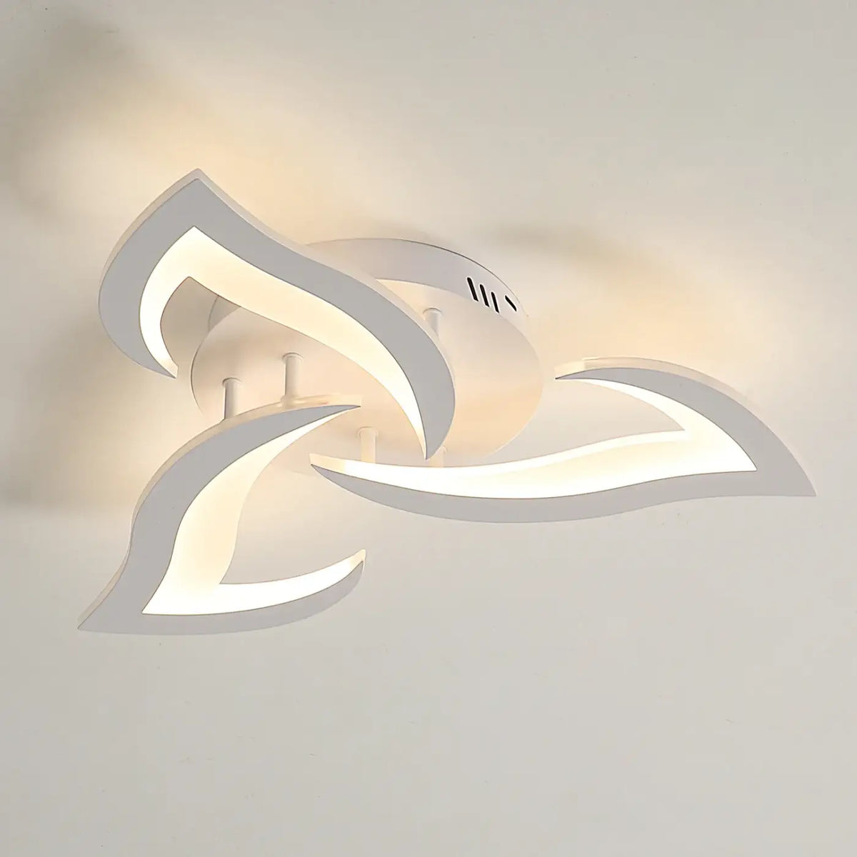 Plafonnier LED Blanc Design – Edine