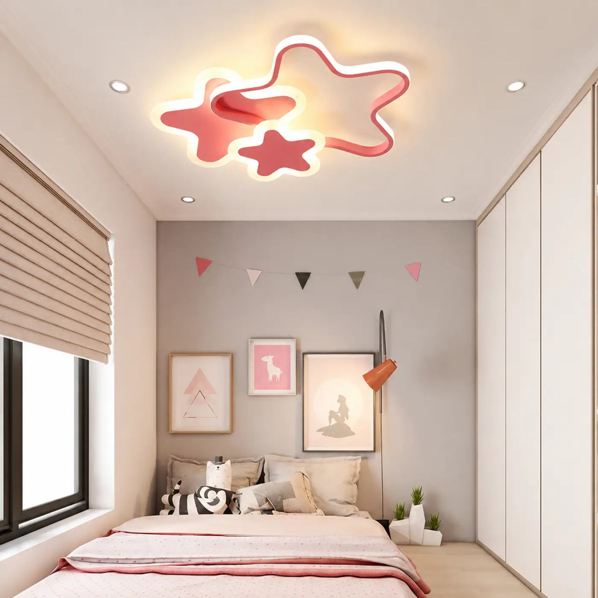 Plafonnier LED Étoiles – Javine
