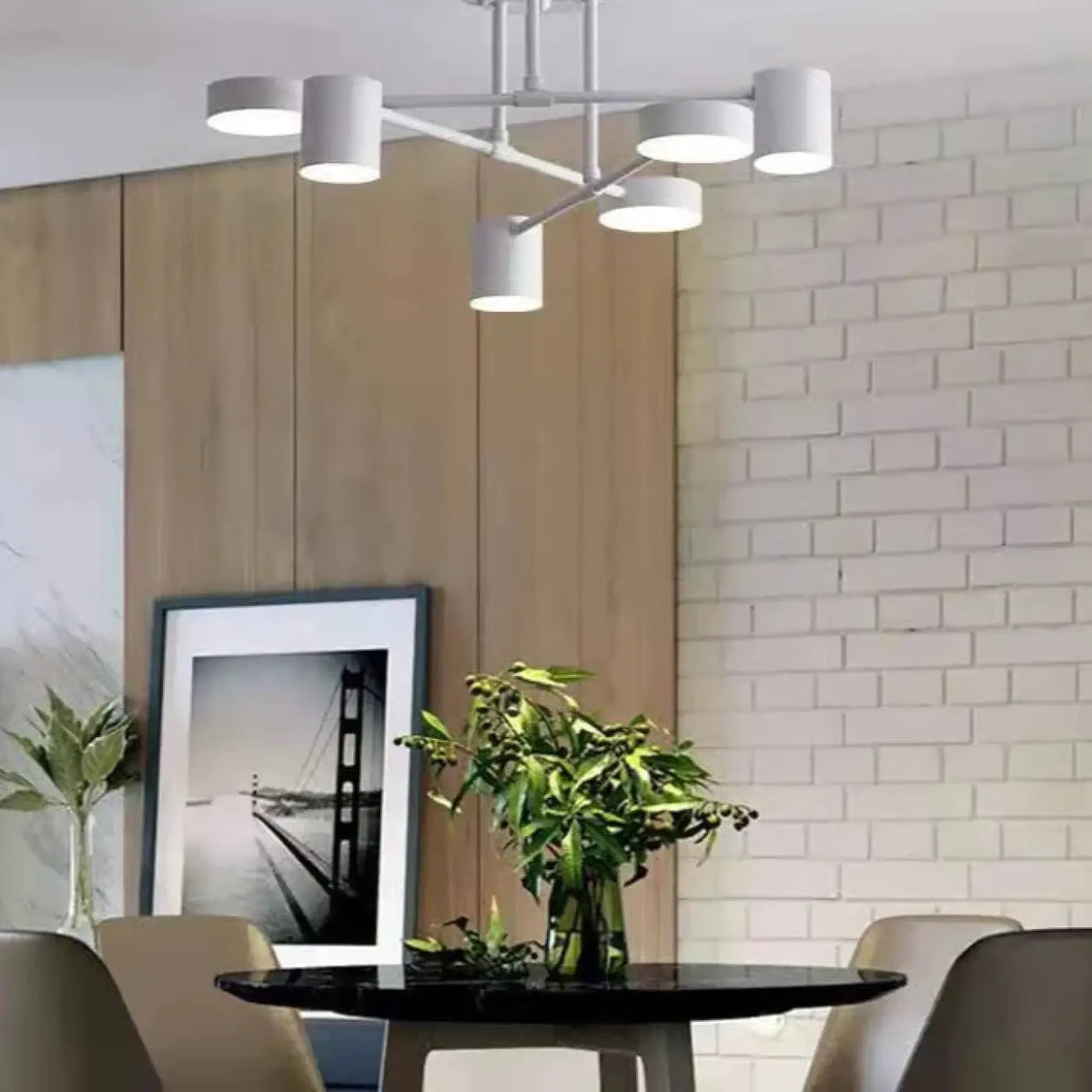 Plafonnier LED Contemporain pour Salon – Lavan
