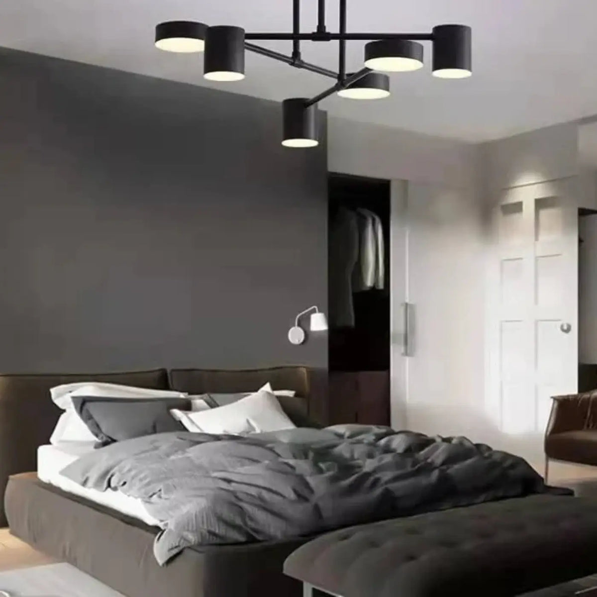 Plafonnier LED Contemporain pour Salon – Lavan