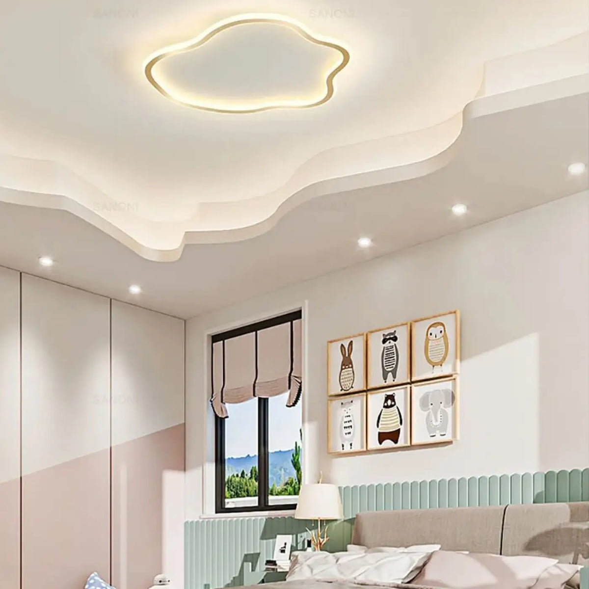 Plafonnier LED Nuage Moderne – Mésette