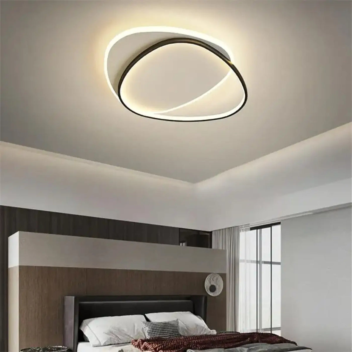 Plafonnier LED Ovale Entrelacé – Doron