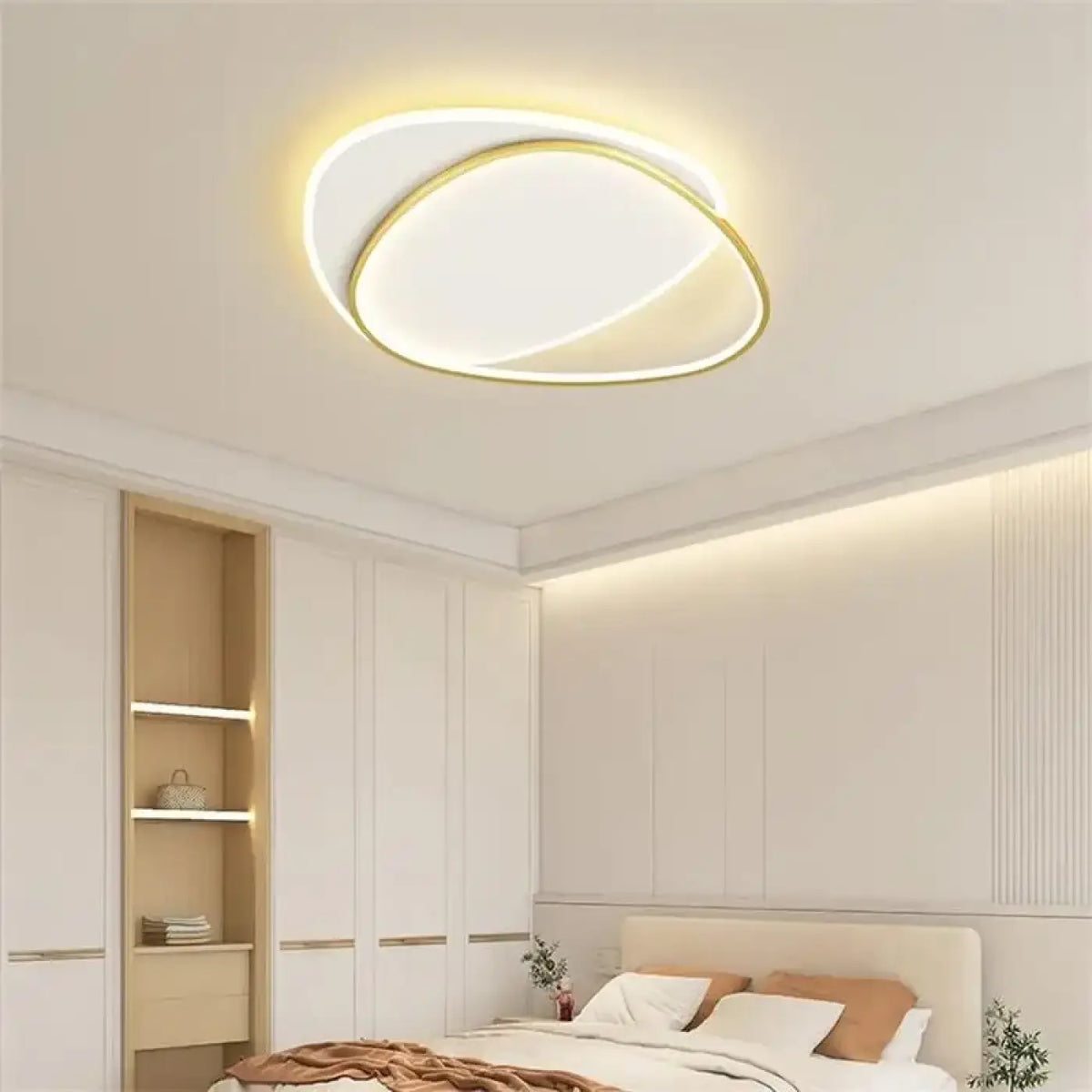 Plafonnier LED Ovale Entrelacé – Doron