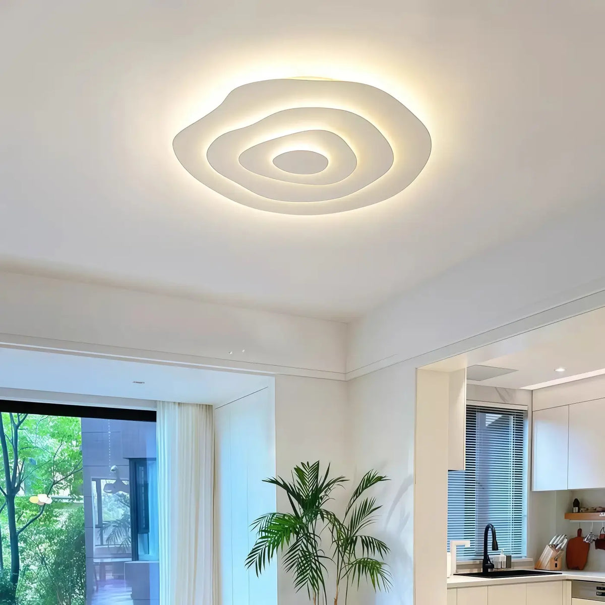 Plafonnier LED Spirale Moderne – Fedan