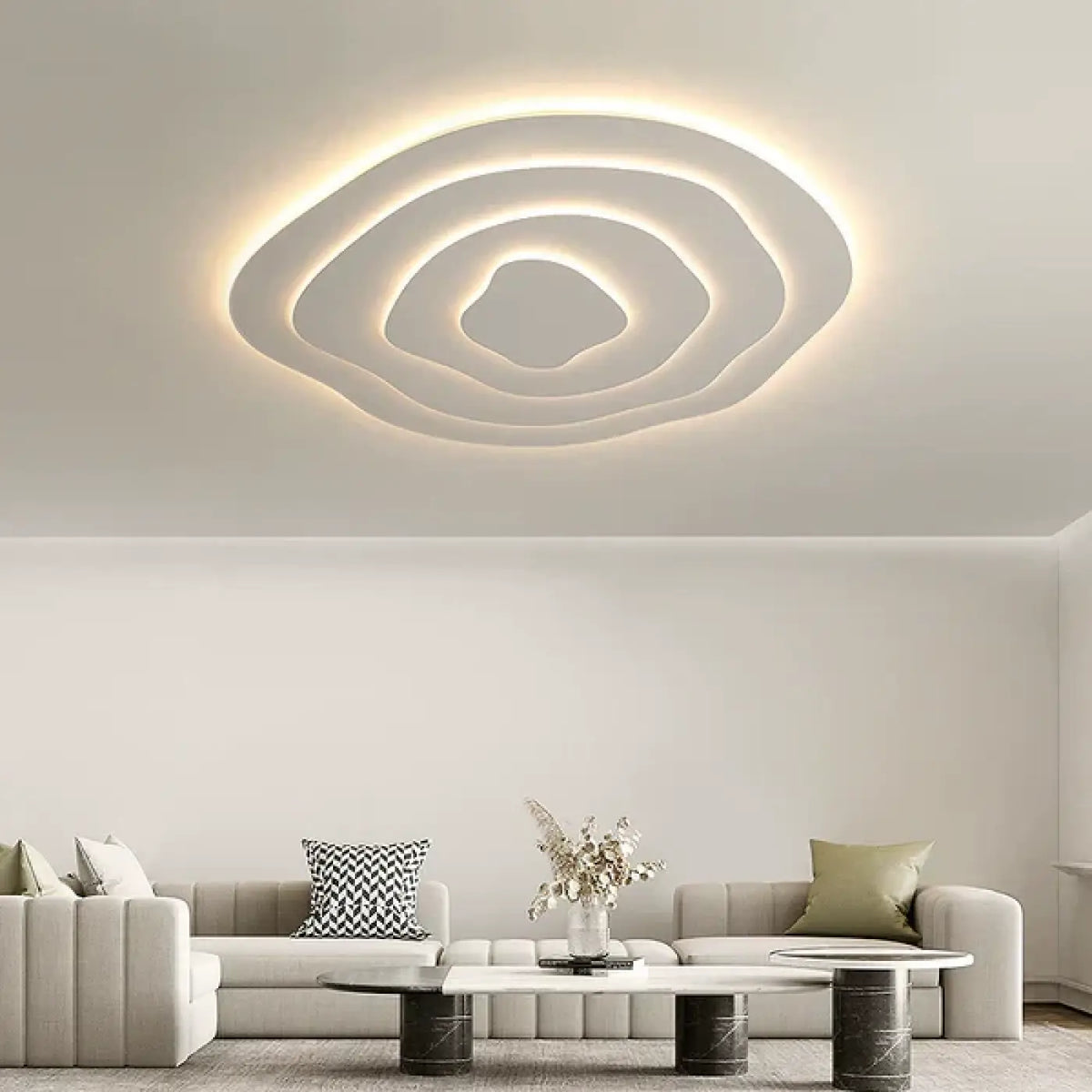 Plafonnier LED Spirale Moderne – Fedan