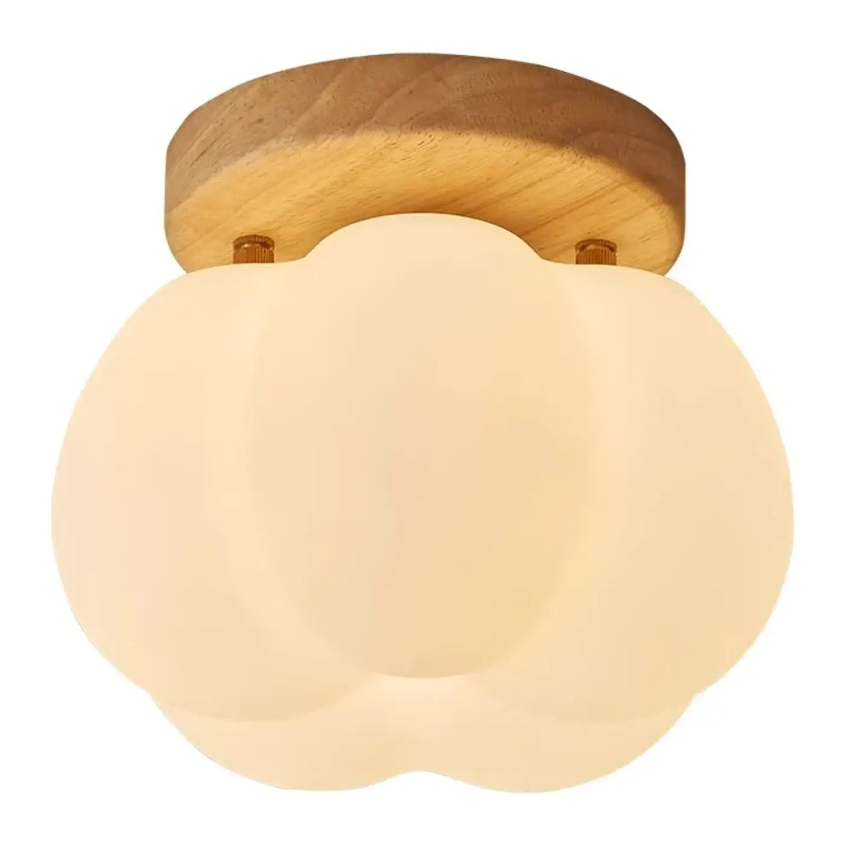 Plafonnier LED Fleur en Bois – Fénel