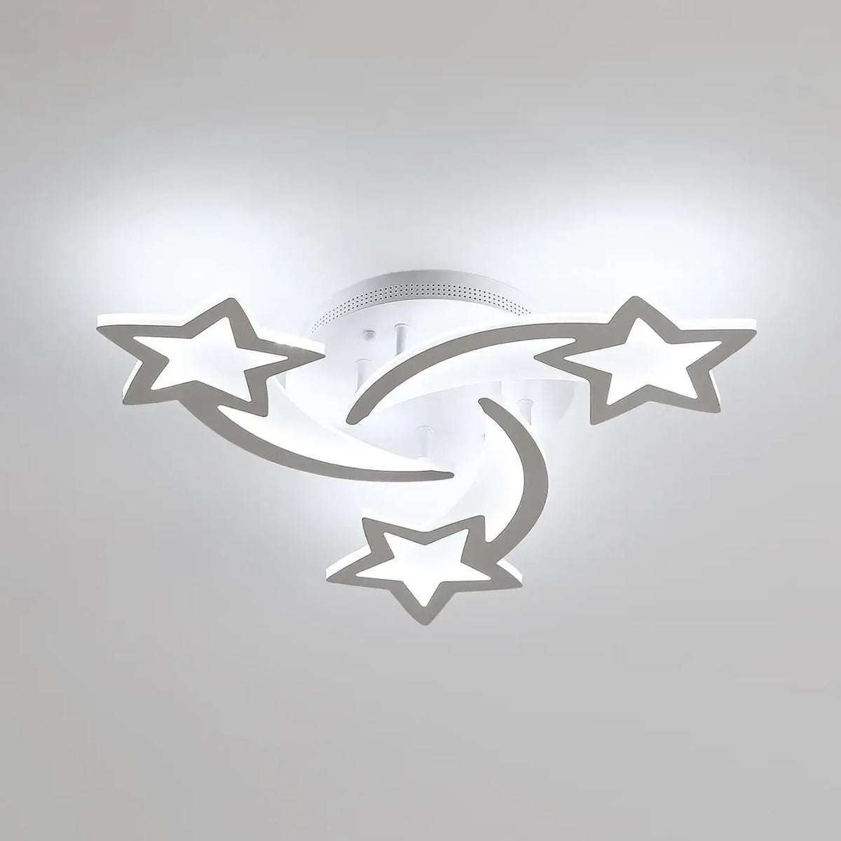 Plafonnier LED Étoiles Entrelacées – Kémio