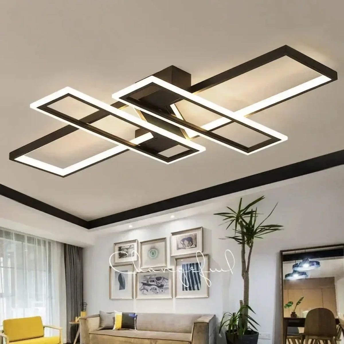 Plafonnier LED Rectangulaire – Naran