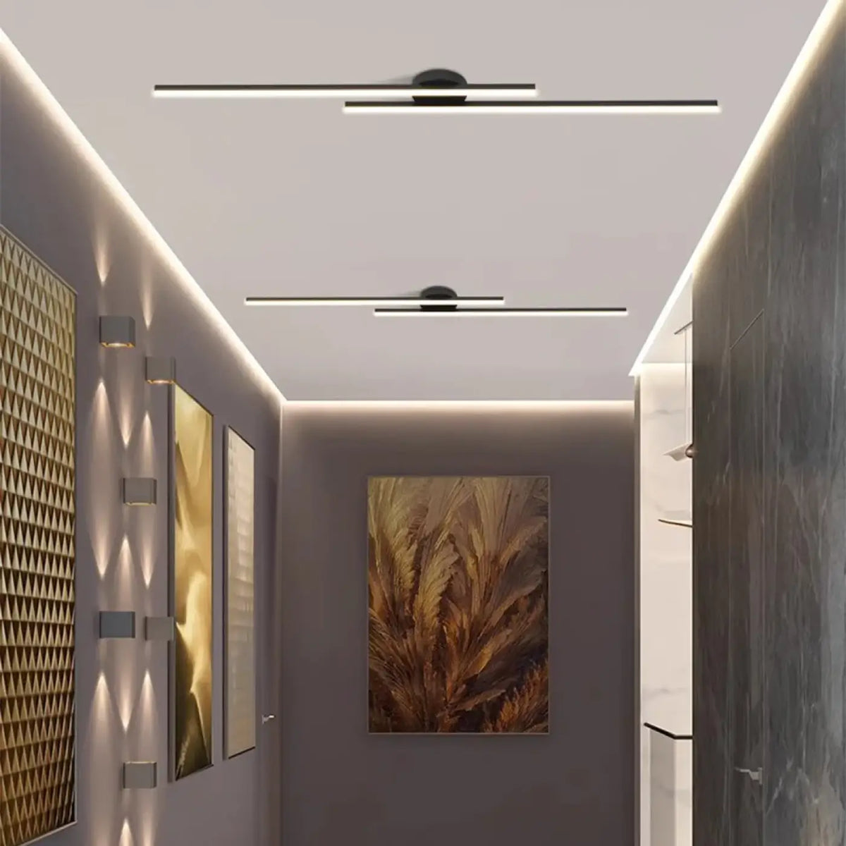 Plafonnier LED Linéaire Orientable – Tosane