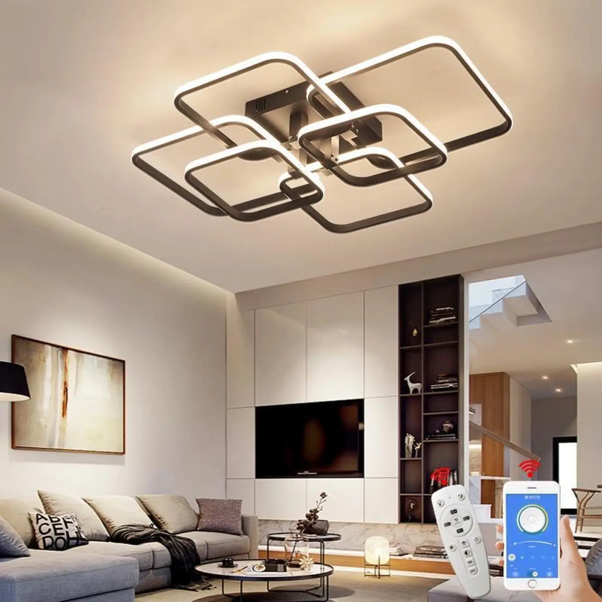 Plafonnier LED Rectangulaire – Jodio