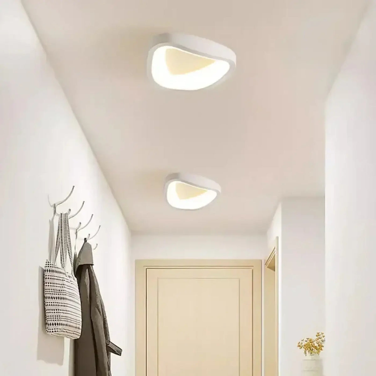 Plafonnier LED Minimaliste pour Entrée – Ladelle