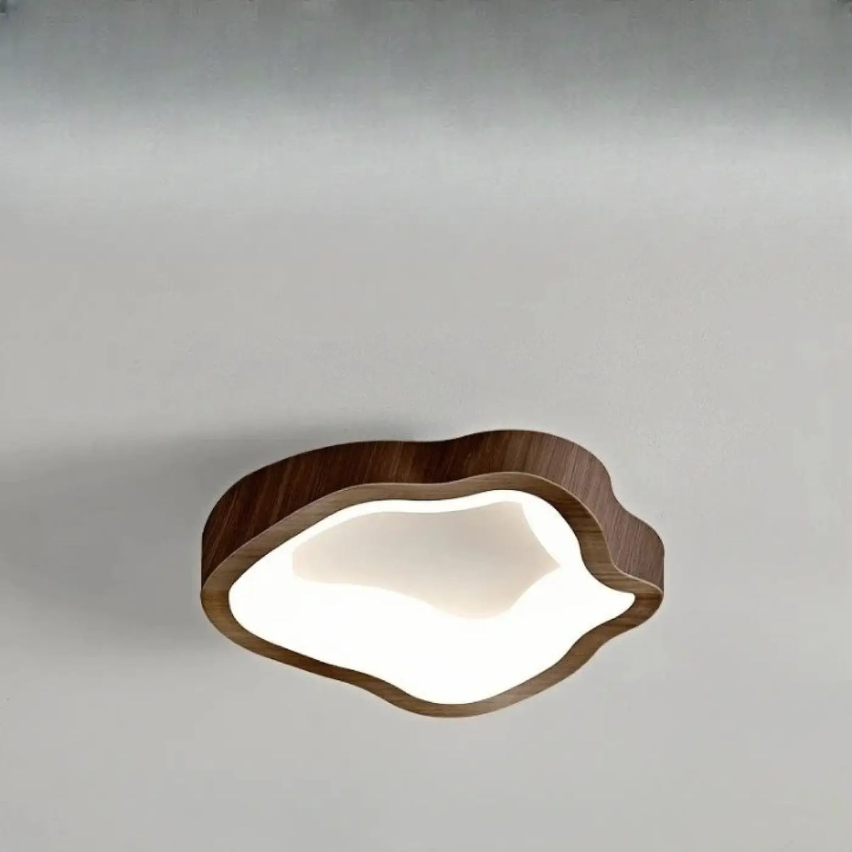 Plafonnier en Bois Organique – Tomel