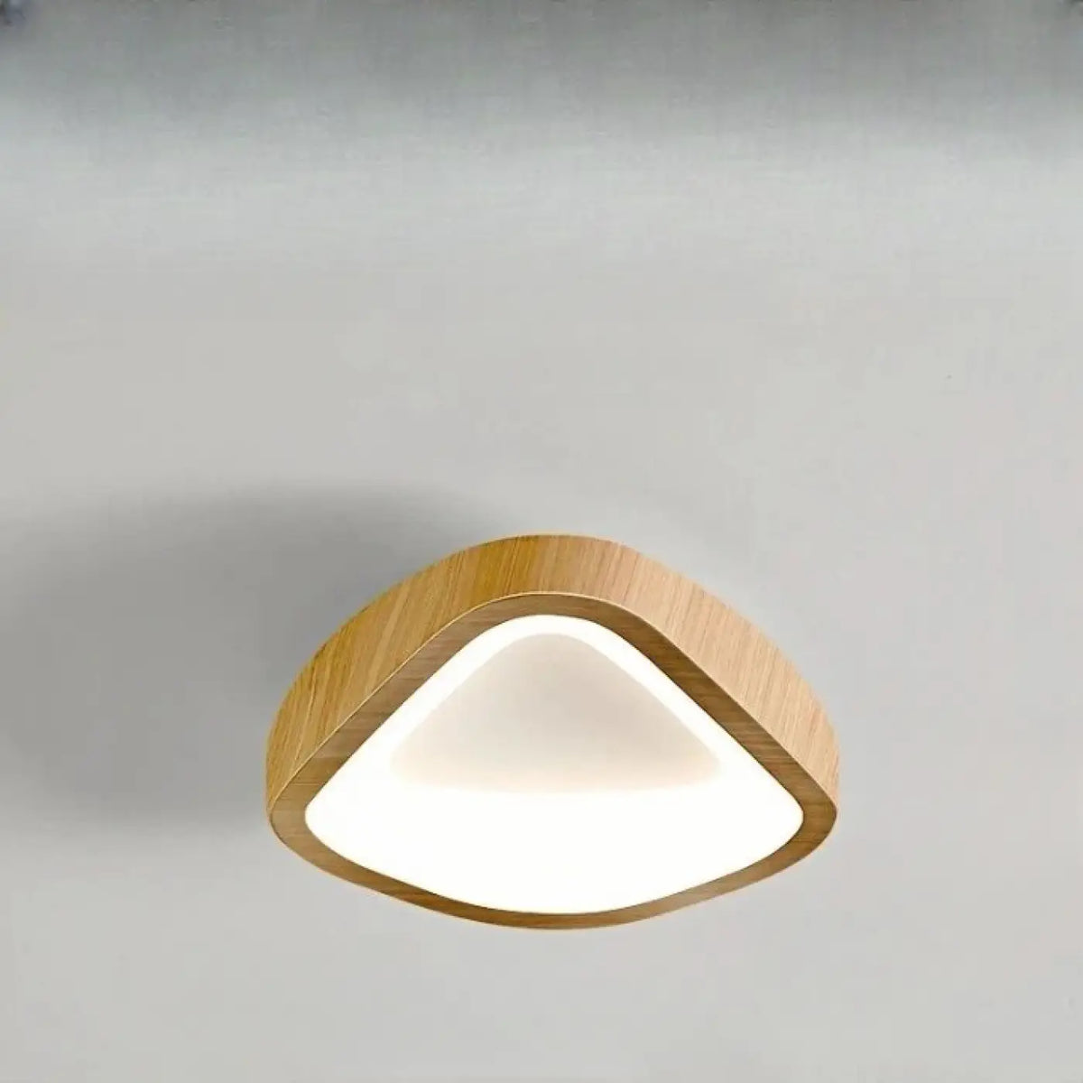 Plafonnier en Bois Organique – Tomel