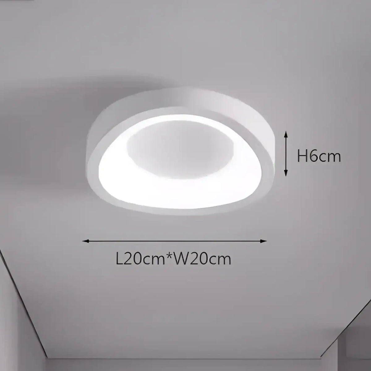 Plafonnier LED en Bois Moderne – Livis