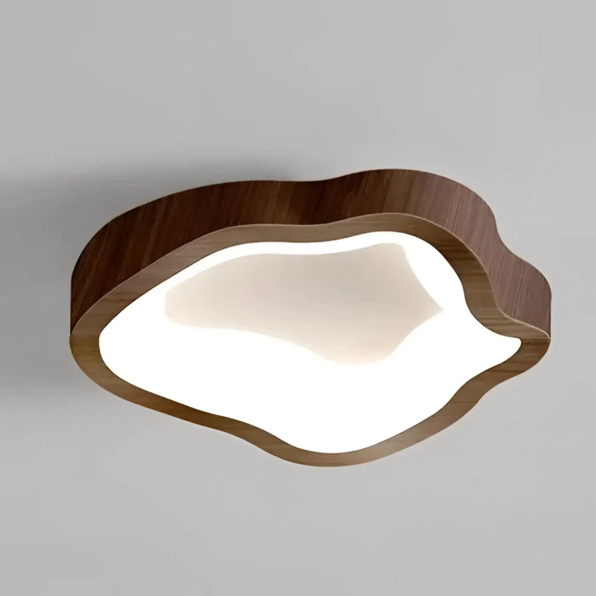 Plafonnier LED en Bois Moderne – Livis