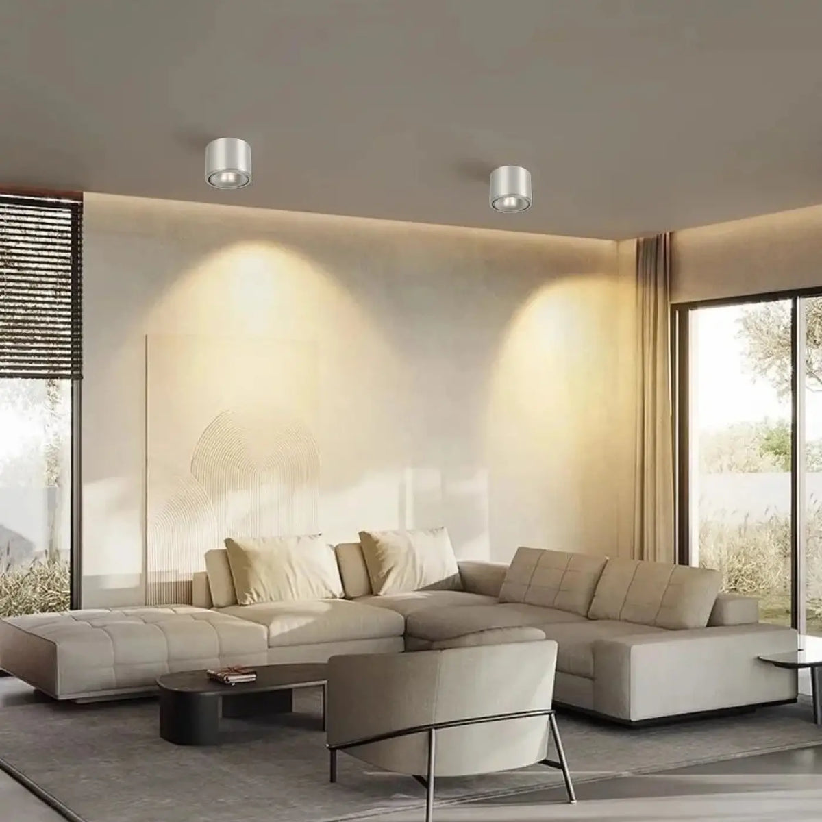 Spot Plafond Cylindrique Compact – Sovelle
