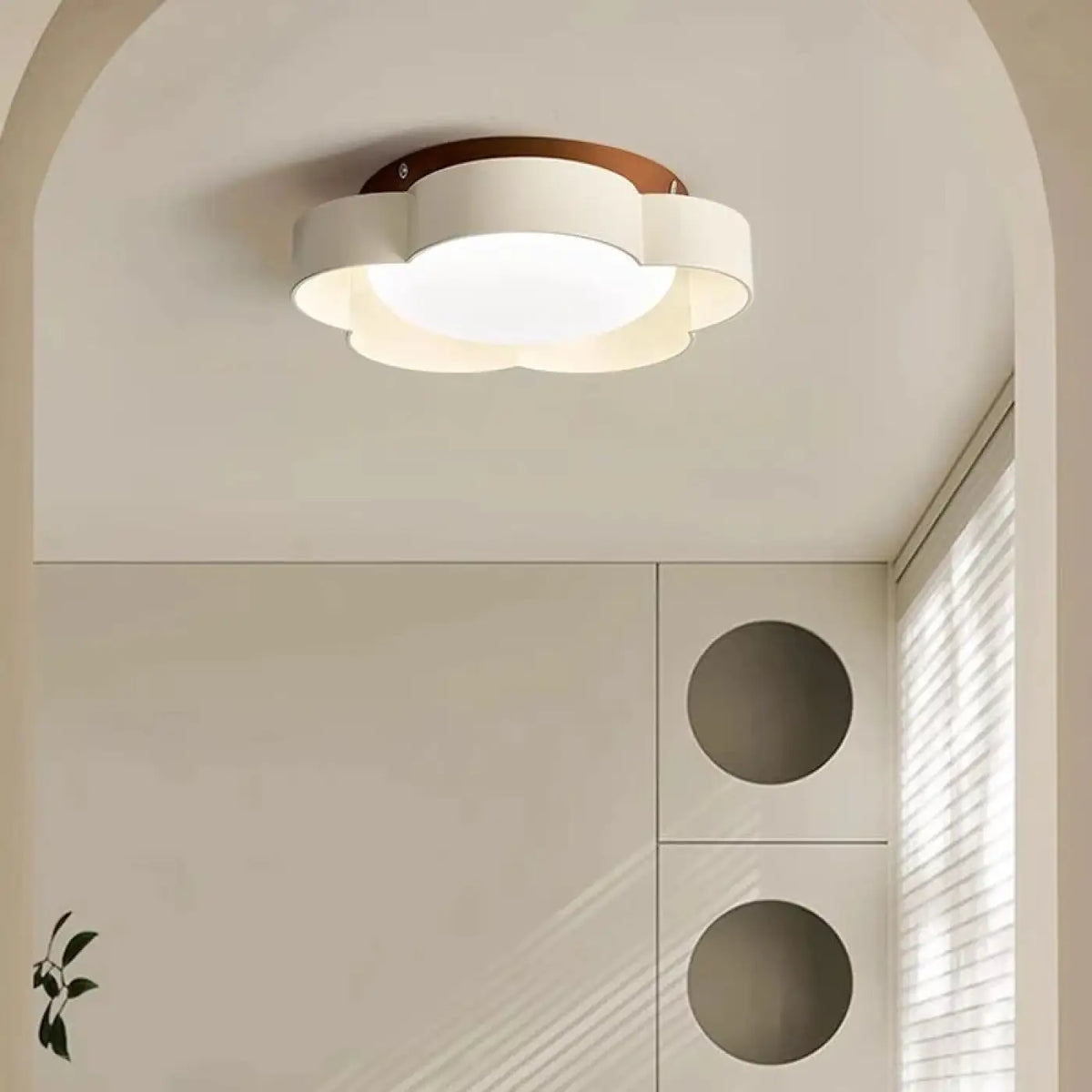 Plafonnier LED en Forme de Fleur – Jala