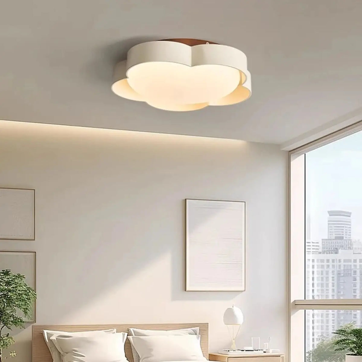 Plafonnier LED en Forme de Fleur – Jala