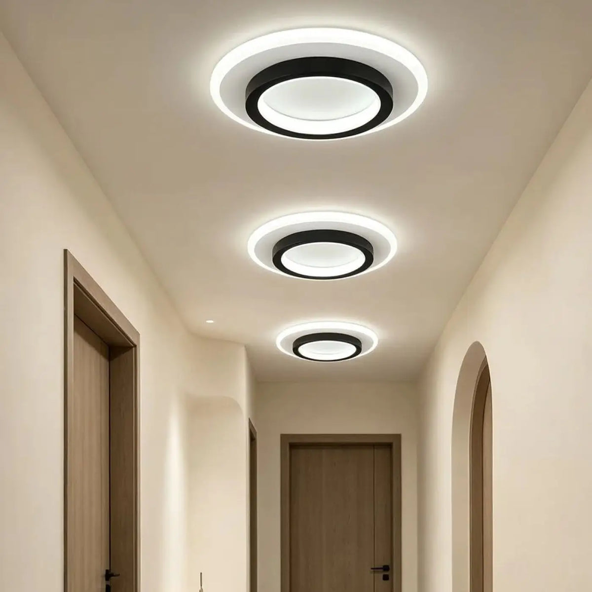 Plafonnier LED Rond Épuré – Mévo