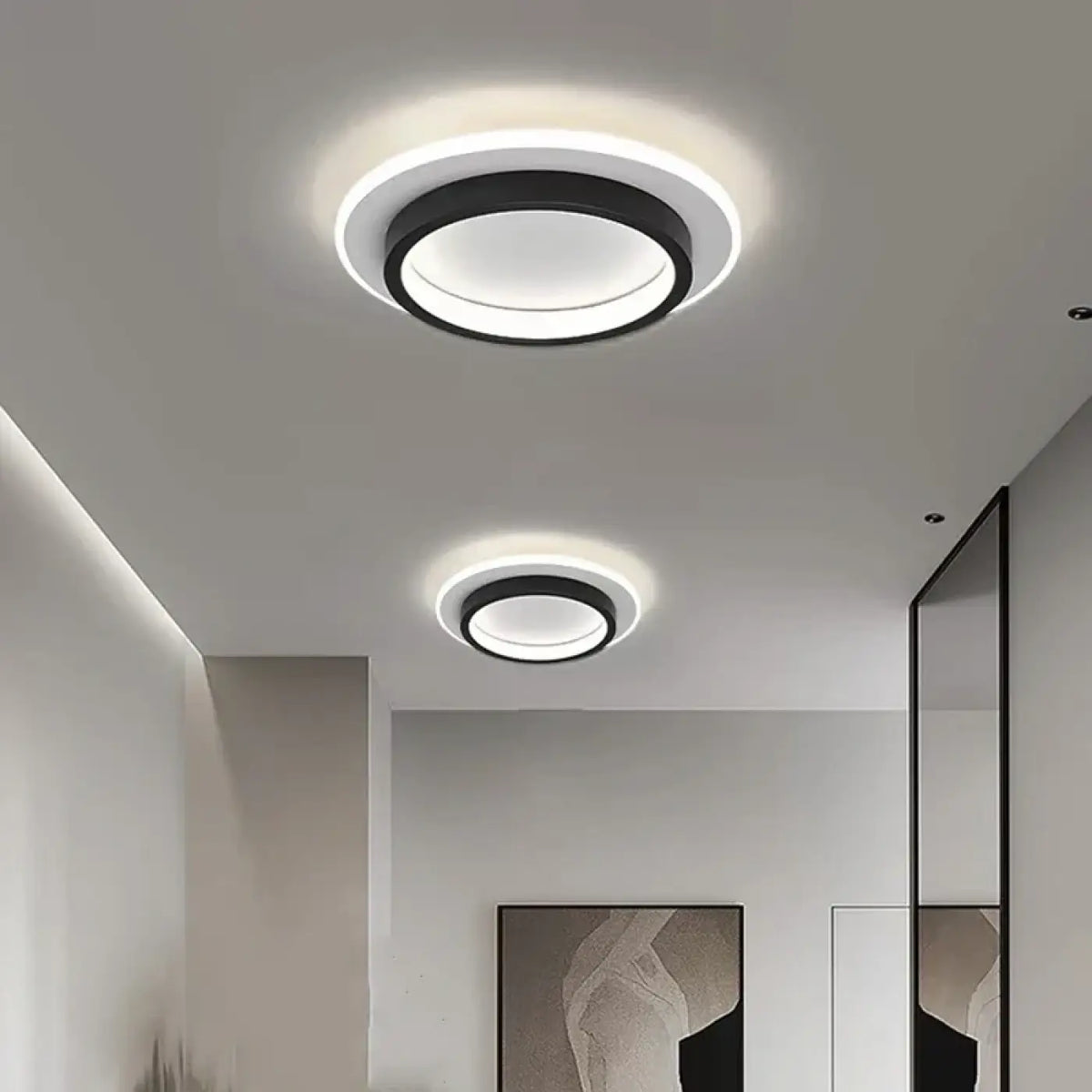 Plafonnier LED Rond Épuré – Mévo