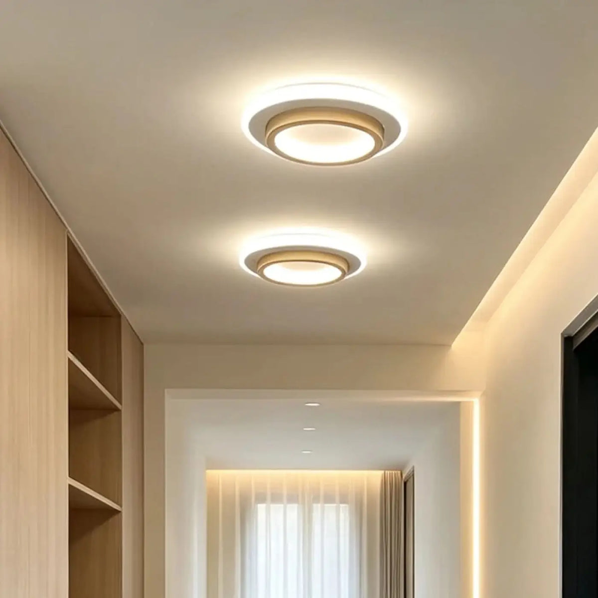 Plafonnier LED Rond Épuré – Mévo
