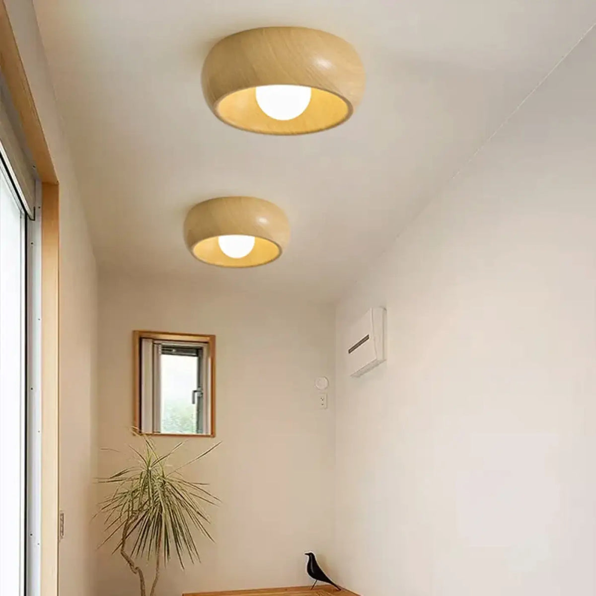Plafonnier Scandinave en Bois – Voselle