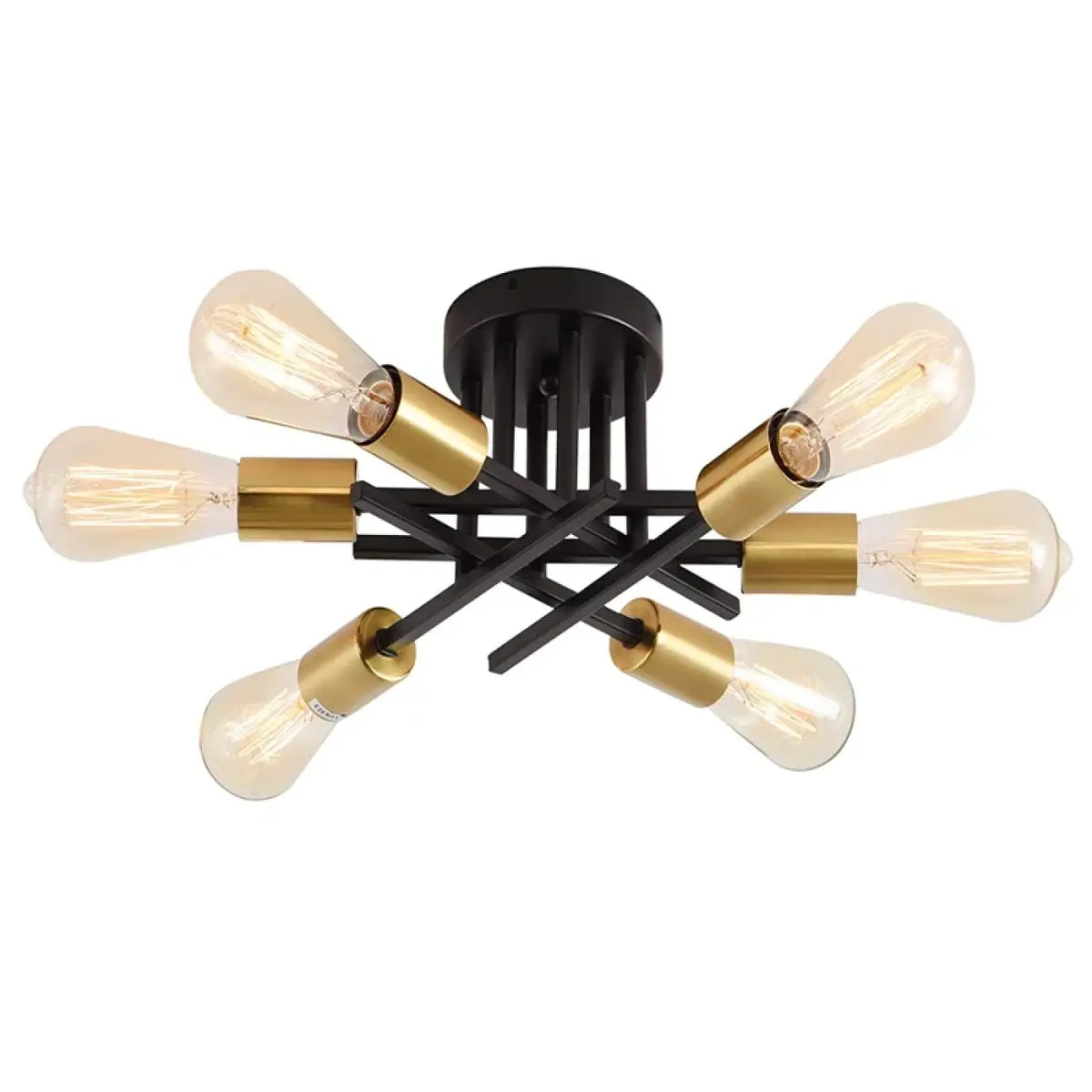Plafonnier Loft à Tubes Croisés – Résette
