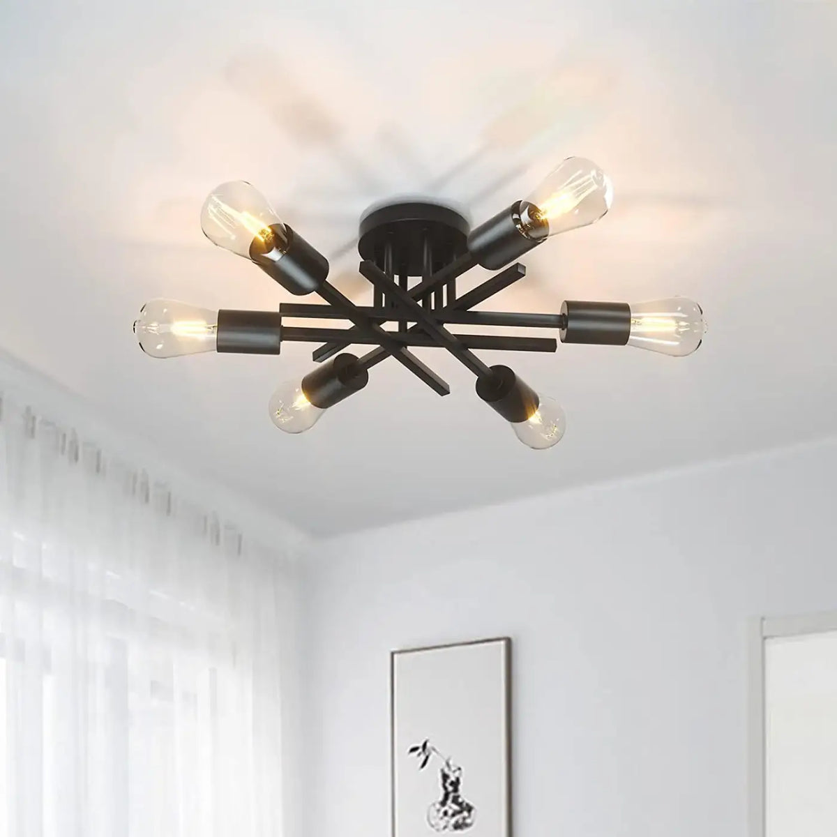 Plafonnier Loft à Tubes Croisés – Résette