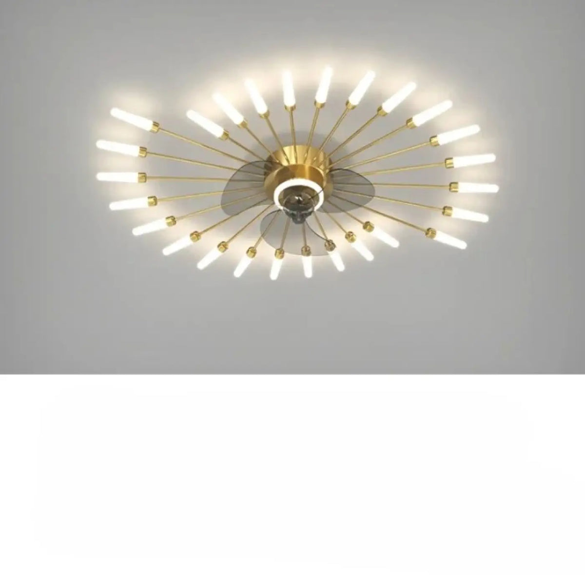 Plafonnier Ventilateur Design à Tubes Lumineux – Tavan
