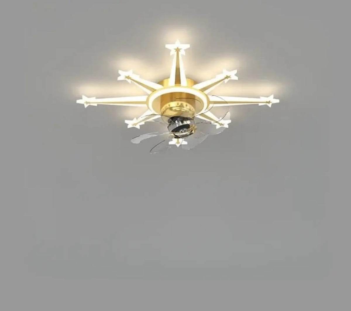 Plafonnier Ventilateur Design à Tubes Lumineux – Tavan