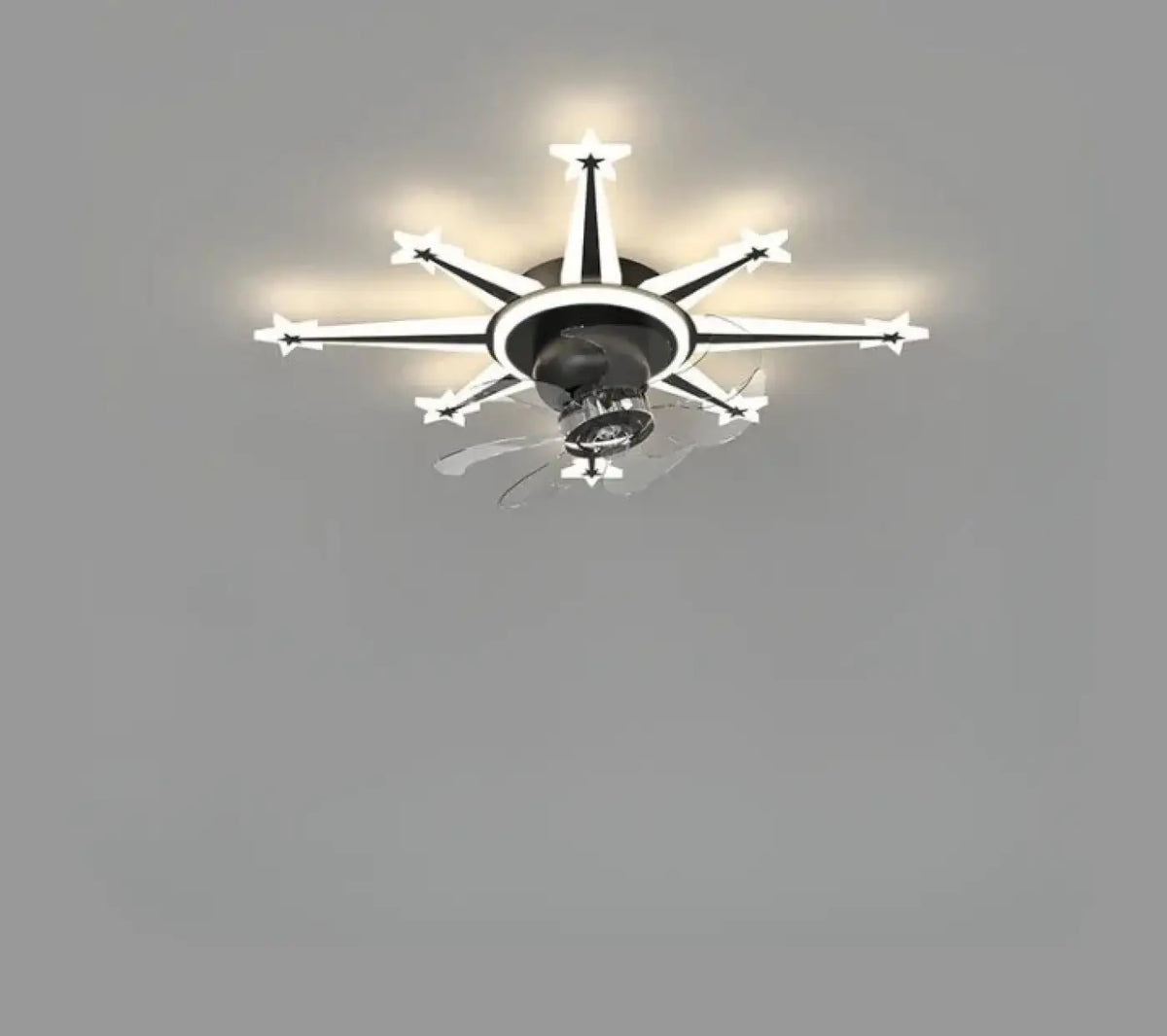 Plafonnier Ventilateur Design à Tubes Lumineux – Tavan