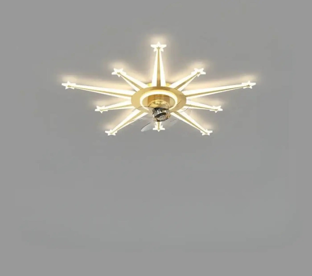 Plafonnier Ventilateur Design à Tubes Lumineux – Tavan