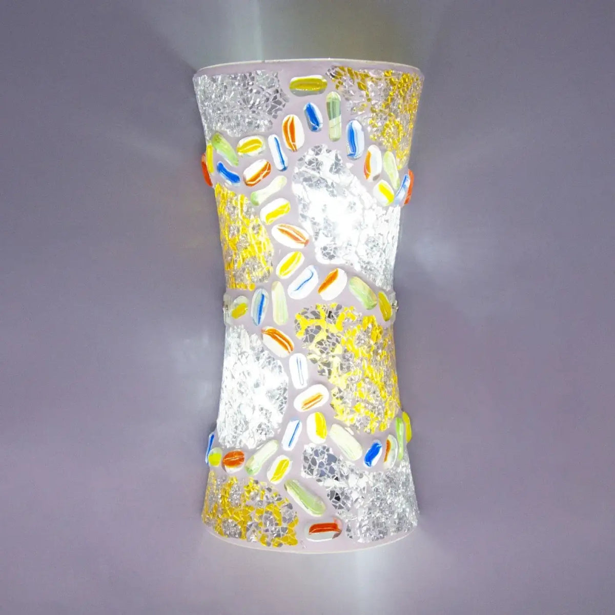 Applique Murale Mosaïque en Verre Coloré – Lésette