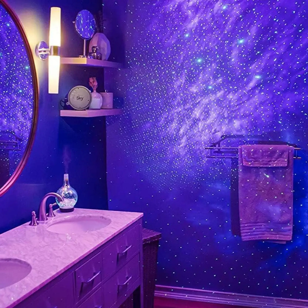Projecteur Ciel Étoilé LED à Télécommande – Malan