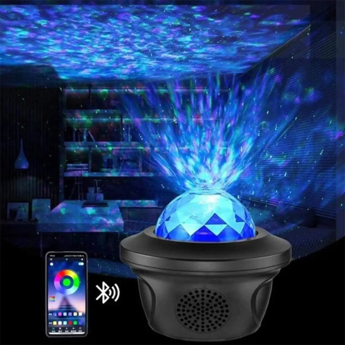 Projecteur Ciel Étoilé LED à Télécommande – Malan