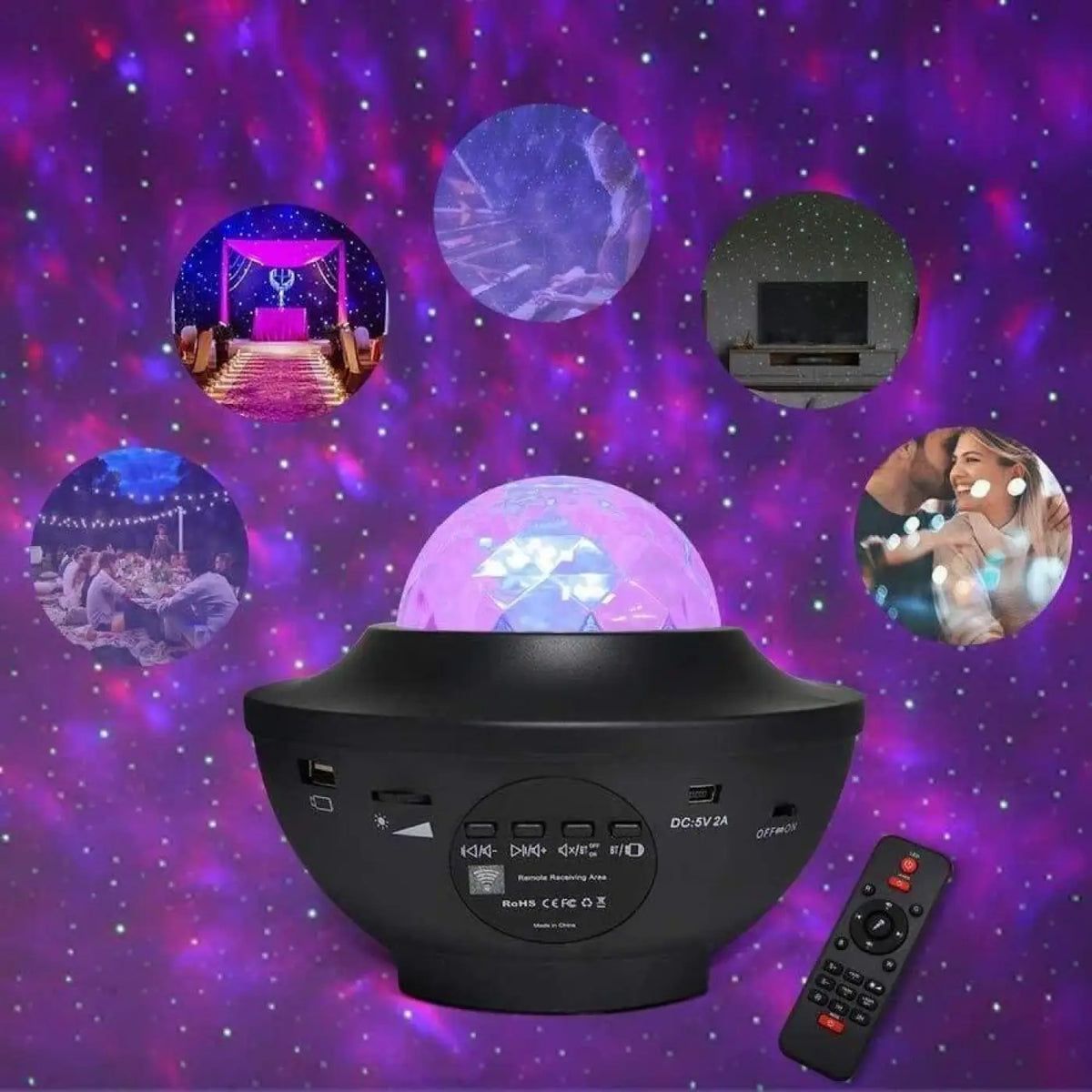 Projecteur Galaxie LED Multicolore – Koline
