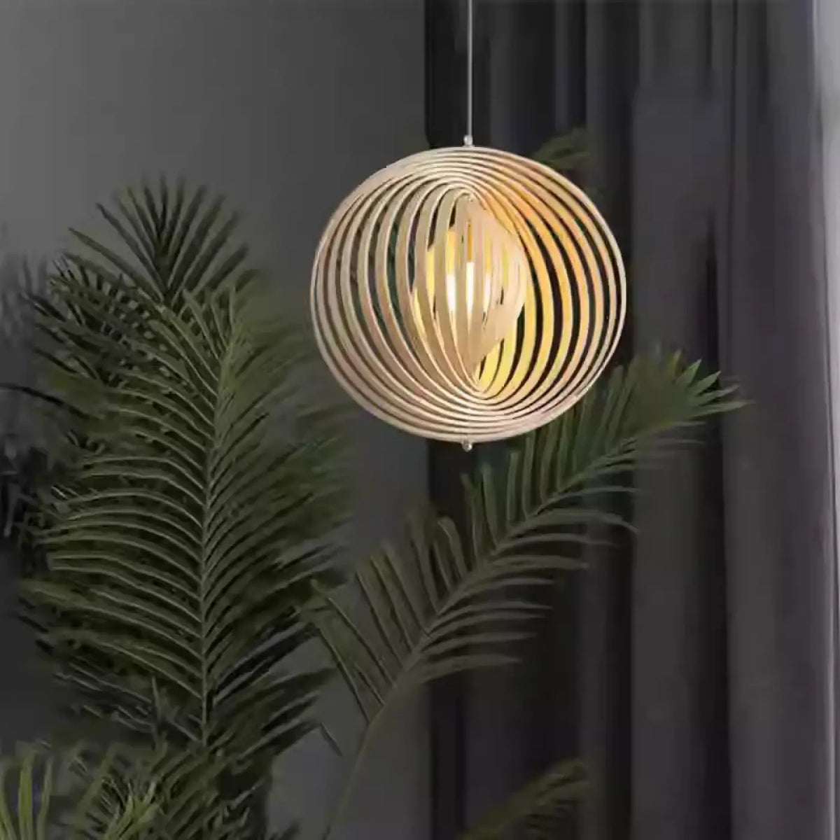 Suspension en Bois Design Spirale – Diro