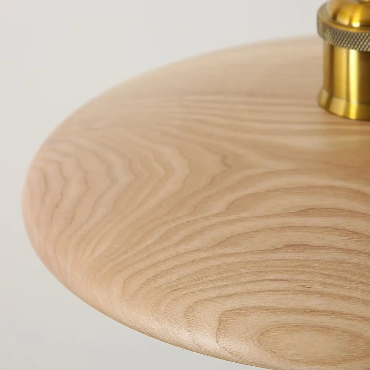 Suspension Bois Abat-jour Rond Minimaliste – Boselle