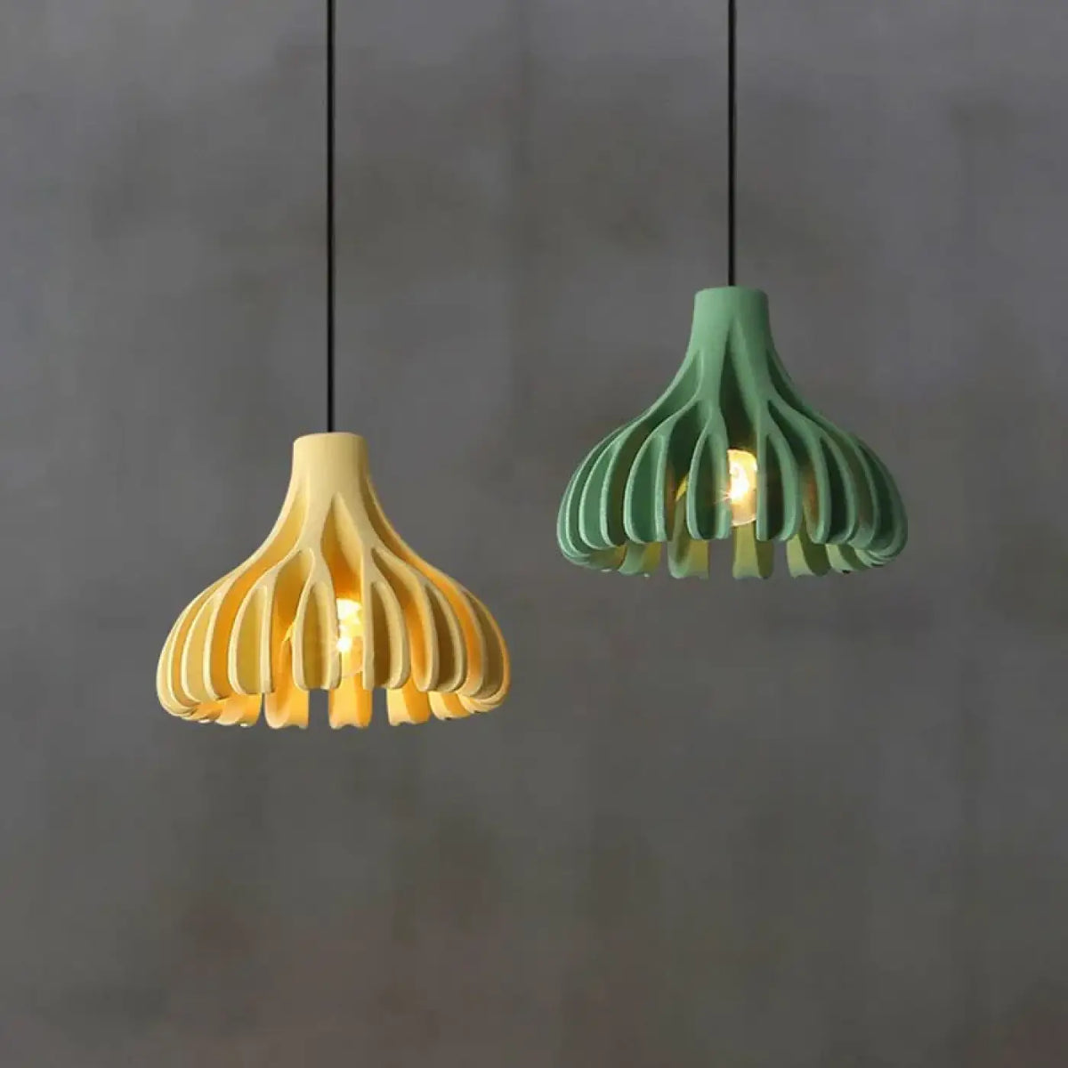 Suspension en Bois et Couleur Contemporaine – Tovette
