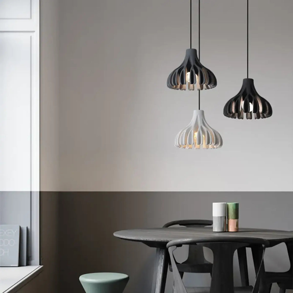 Suspension en Bois et Couleur Contemporaine – Tovette