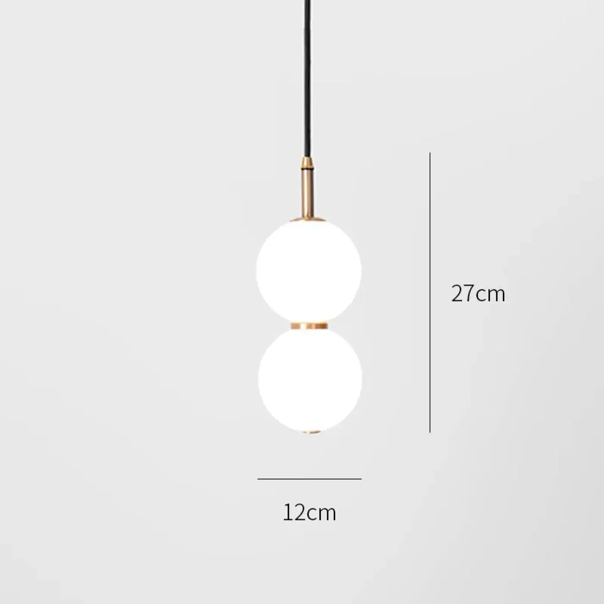 Suspension Globe en Verre Transparent – Norio